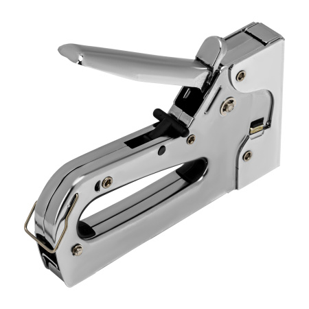 Степлер мебельный металлический регулируемый, тип скобы 53, 6-14 мм Matrix Professional цена