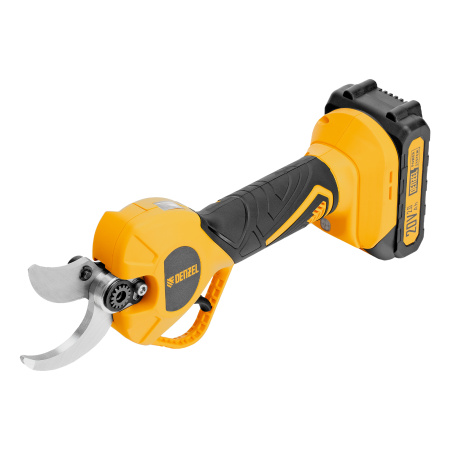 Секатор аккумуляторный, бесщет., CP-40BL, Li-Ion, 20 В, лезвия SK5 Denzel цена