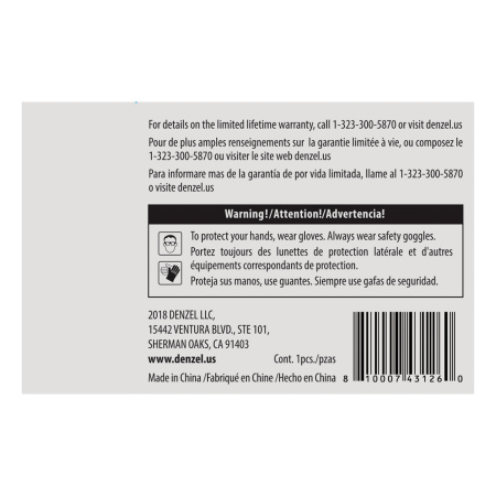 Струбцина G-образная, 4", 100 мм// Denzel цена