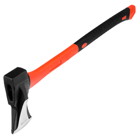 Топор-колун с клиновидным полотном 2000 г, фибергласовое обрезиненное топорище 700 мм Matrix цена