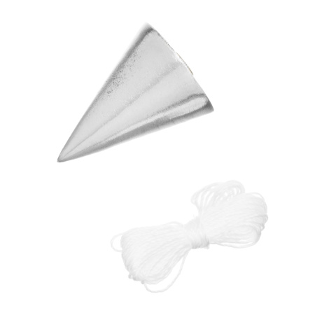 Отвес конусный, 200 г, шнур 5 м Matrix цена