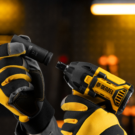 Гайковерт ударный аккумуляторный бесщет. CIWH-BL-20-350, Li-Ion, 20 В// Denzel