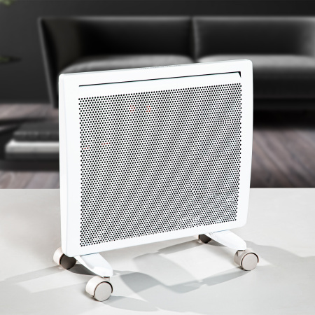 Конвектор гибридный электрический HybridX-1000, ИК нагреватель, цифровой термостат Denzel