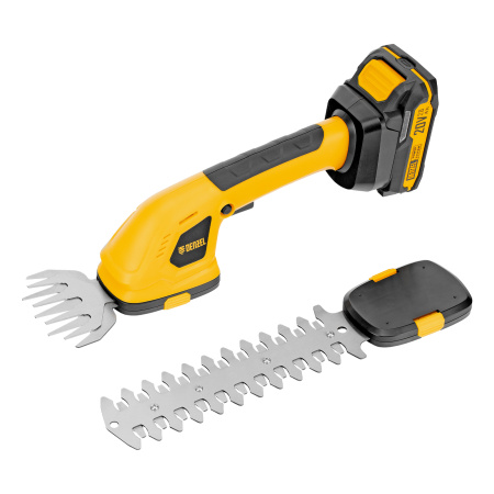 Ножницы-кусторез аккумуляторные GS-20, Li-Ion, 20 В Denzel цена