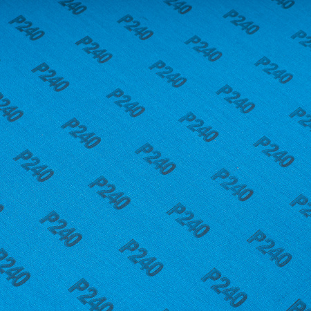 Шкурка на тканевой основе, P 240, 1000 мм х 20 м, водостойкая Matrix