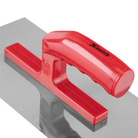 Гладилка из нержавеющей стали, 280 х 130 мм, зеркальная полировка, пластмассовая ручка Matrix цена