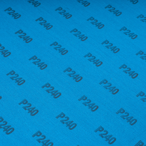 Шкурка на тканевой основе, P 240, 1000 мм х 20 м, водостойкая Matrix