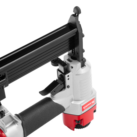 Нейлер-степлер пневматический 3 в 1, с регулировкой глубины забивания, гвозди 18GA, гвозди 16GA, скобы 18 GA Matrix цена