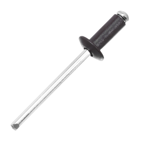 Заклепки 4.0 х 10 мм RAL 8017, темно-коричневый, 50 шт Matrix цена