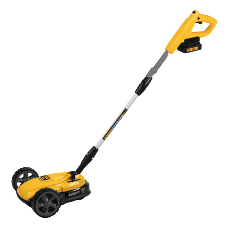 Портативная аккумуляторная газонокосилка CLM-22, Li-ion, 20В, 220 мм // Denzel цена