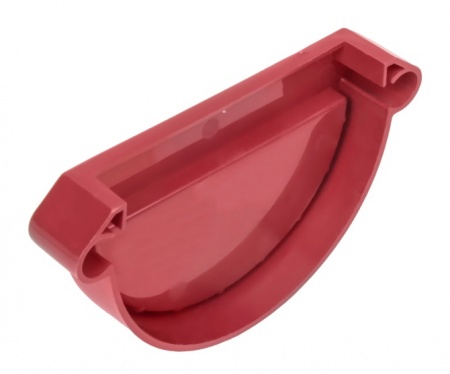 Заглушка желоба универсальная MUROL цвет красный