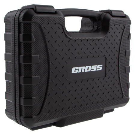 Гайковерт пневматический ударный G985K2, 1/2, 610Нм 9000 об/мин, с набором 17 предметов Gross цена