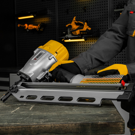 Гвозди для пнев. нейлера (оцинк.) длина - 75 мм, диам. - 3,05 мм, 2000 шт. Denzel цена