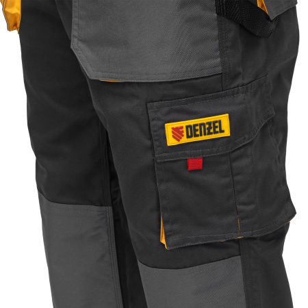 Брюки профессиональные рабочие, 65% полиэстер 35% хлопок, M Denzel