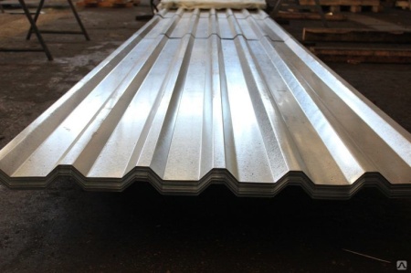 Профлист оцинкованный НС35 1000x6000 эконом