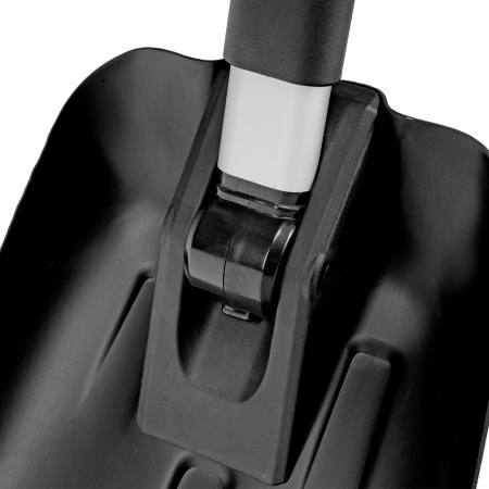 Лопата автомобильная складная, алюминиевая, 220х280х585-870 мм, телескопический черенок Denzel цена