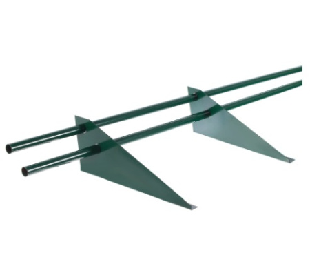 Снегозадержатель трубчатый универсальный 3 м цвет зелёный