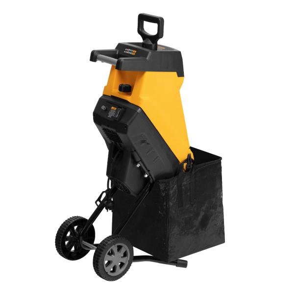 Измельчитель садовый электрический ECS-2500, 2500 Вт, 45 мм Denzel цена