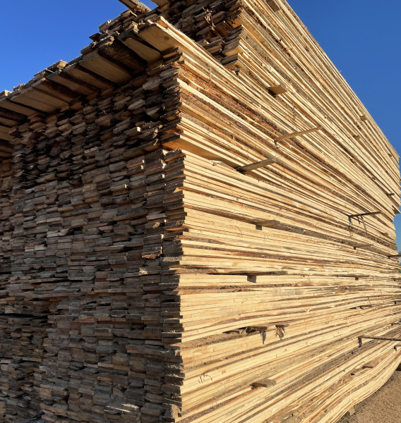 Доска обрезная 2 сорт 25х150х6000 мм Хвоя