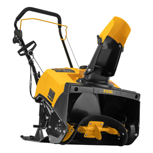 Бензиновая снегоуборочная машина SB 460 Sled, 99cc, лыжи ручной старт// Denzel
