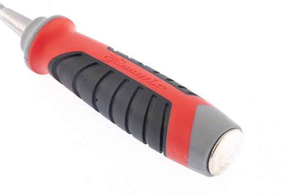 Долото-стамеска, 38 мм, 60 CrV, трехкомпонентная обрезиненная рукоятка Matrix цена