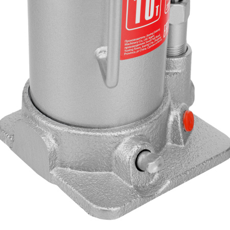 Домкрат гидравлический бутылочный, 10 т, высота подъема 230-460 мм Matrix цена