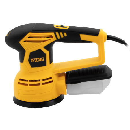 Машина шлифовальная эксцентриковая OS-125, 450 Вт, 6000-12000 об/мин Denzel цена