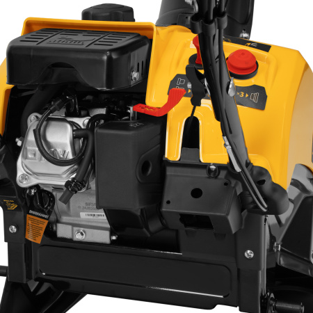 Бензиновая снегоуборочная машина SB 460 Sled, 99cc, лыжи ручной старт Denzel