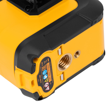 Лазерный уровень мультипризменный LX 360-3 Red, 30 м, 635 нм, аккумулятор Li 2800 мАч, резьба 5/8" Denzel цена