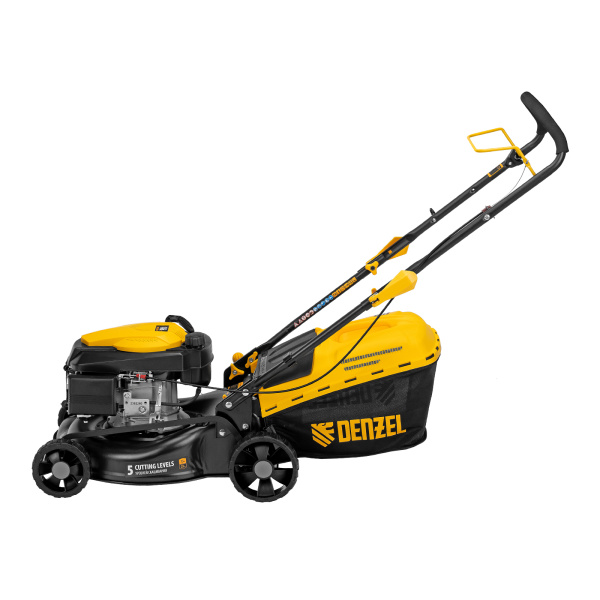 Газонокосилка бензиновая GLD-420, 146 см3, ширина 42 см, 40 л Denzel цена