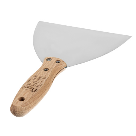 Шпательная лопатка из нержавеющей стали, 150 мм, буковая рукоятка, EFP Matrix цена