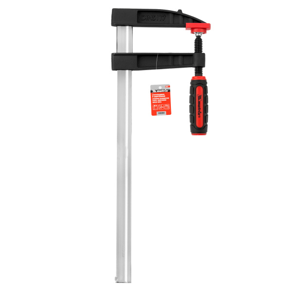 Струбцина F-образная, 400 х 120 х 500 мм Matrix цена