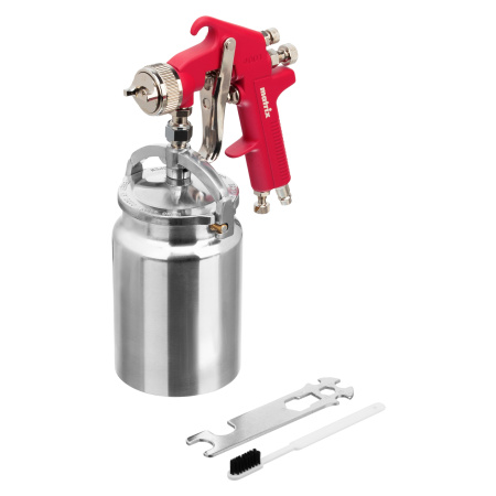 Краскораспылитель HP пневмат. с нижним бачком V= 1 л, сопло диаметром 1.8 мм Matrix цена