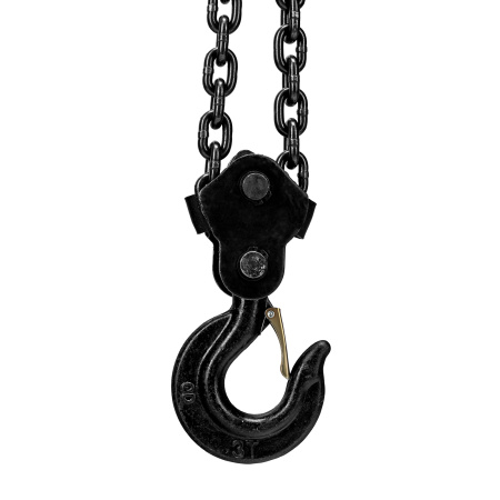 Таль цепная, 3 т, H подъема 3 м, расстояние между крюками 470 мм Matrix цена