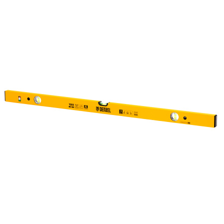 Уровень алюминиевый, 1500 мм, фрезерованный, 3 глазка Denzel цена