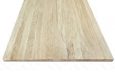 Мебельный щит 20х420х1200 мм Дуб АБ цельноламельный