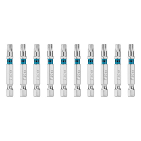 Бита Torx 30х50мм, сталь S2, шестигр., 10 шт. Gross
