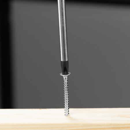 Отвертка, PH3х150 мм, S2, 3к рукоятка Denzel