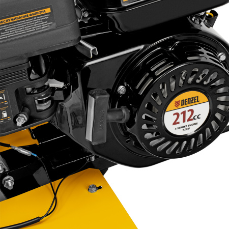 Мотоблок DPT-170, 7 л.с., ремен.сцеп, шир 85 см, глуб 35 см,фрез 3х3,ШОМ,скор 2В/1Н,кол 8" Denzel