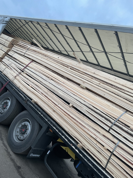 Доска обрезная для опалубки 25х100х6000 мм 1-2 сорт Хвоя