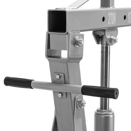 Кран гидравлический, 2 т, H подъема 25-2200 мм, складной (комплект из 2 частей) Matrix цена