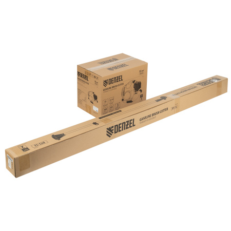 Триммер бензиновый DTS-52, 52 см3, неразъемная штанга, состоит из 2 частей Denzel цена