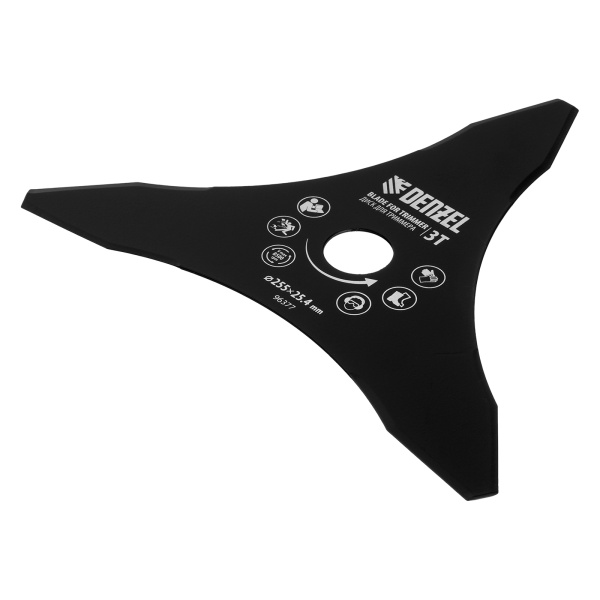 Диск для триммера, 255 х 25,4 3 лезвия Denzel цена