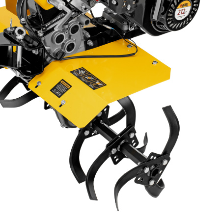 Мотоблок DPT-170, 7 л.с., ремен.сцеп, шир 85 см, глуб 35 см,фрез 3х3,ШОМ,скор 2В/1Н,кол 8" Denzel