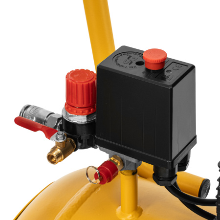 Компрессор безмасл. малошумный DLP-1500/50, 1,5 кВт,50 л, 2850 об/мин, 250 л/мин Denzel