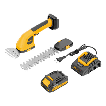 Ножницы-кусторез аккумуляторные GS-20, Li-Ion, 20 В Denzel цена