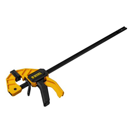 Струбцина F-образная, быстрозажимная, 300 х 55 мм, усиленный нейлоновый корпус Denzel цена