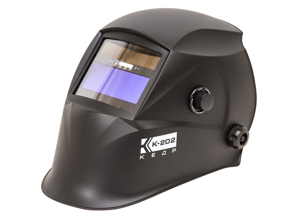 КЕДР Маска сварщика   КЕДР (В РАЗОБР.ВИДЕ) "К-202 PRIME", черная