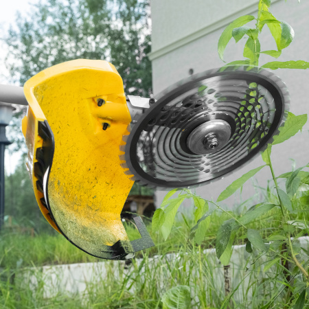 Триммер бензиновый DTL-33, 33 см3, неразъемная штанга Denzel цена