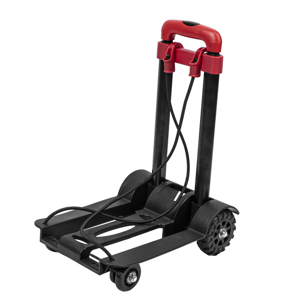 Тележка хозяйственная, складная, 4 колесная, грузоподъемность 40 кг Matrix цена